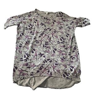 Lularoe women's XS oversized Disney Mickey Mouse shirt